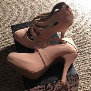 Pink heels